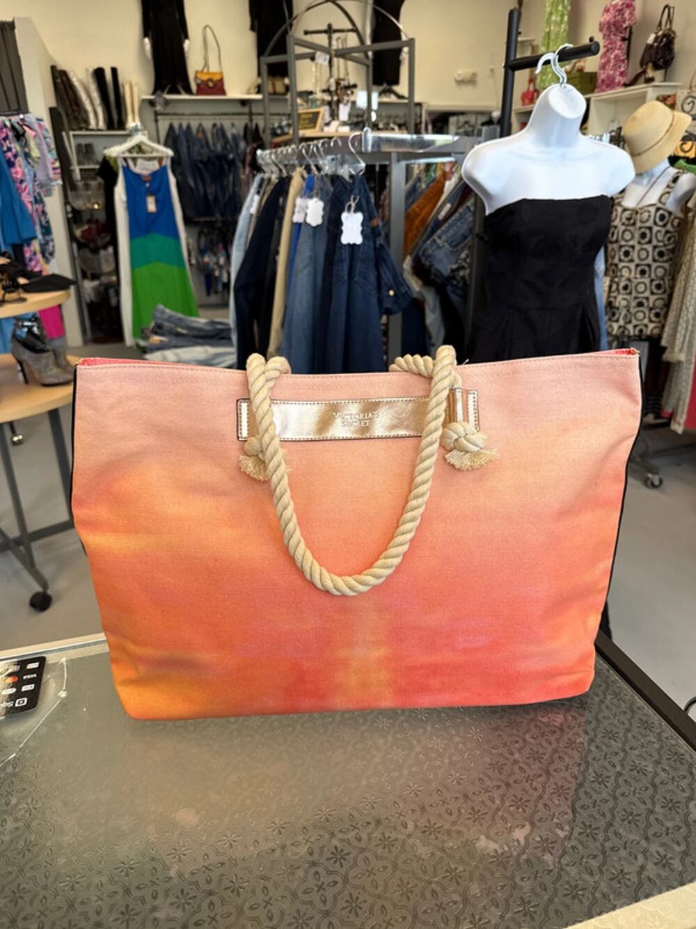 Victoria’s Secret Orange Ombre Tote
